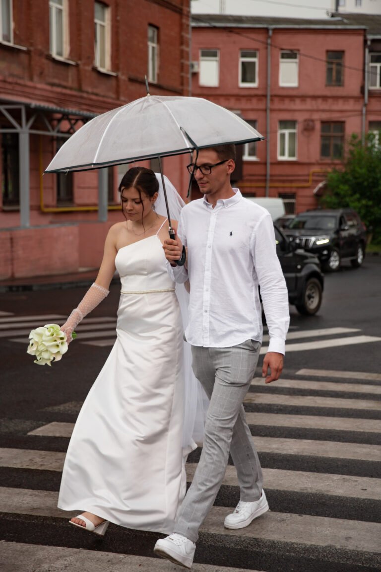 Катерина та Дмитро на весільній зйомці